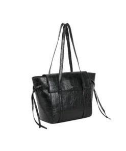 Ulrika Design Handväska/Tote bag Croco - Svart