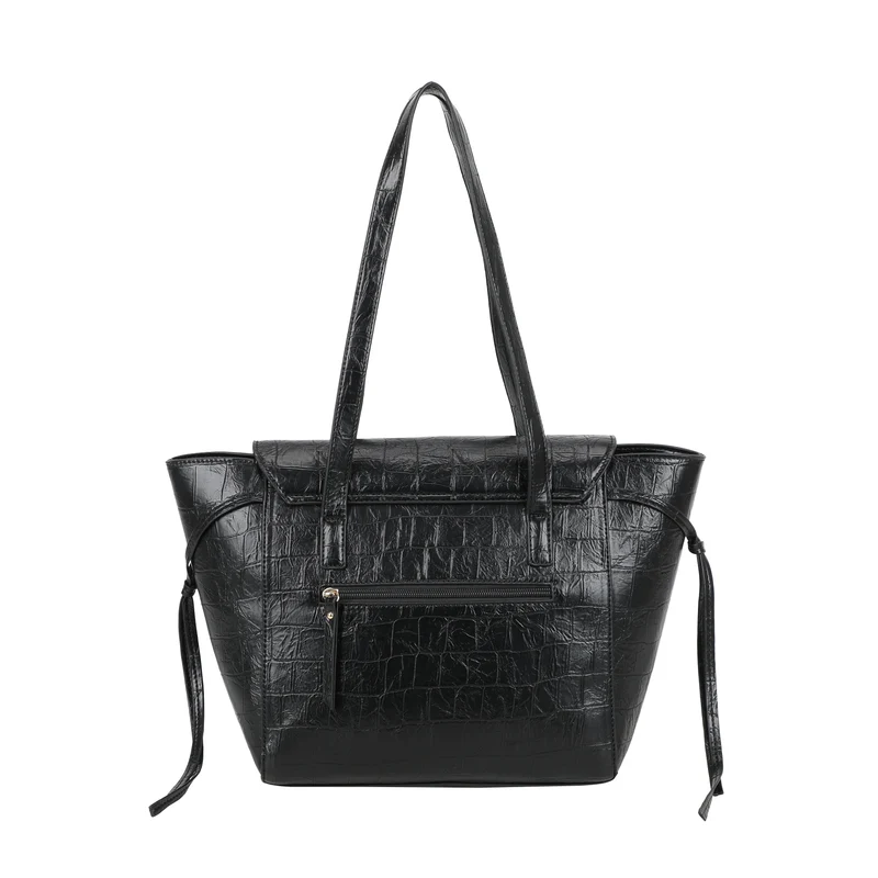 Ulrika Design Handväska/Tote bag Croco - Svart - Bild 2