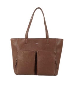 Ulrika Design Handväska Brun-Pocket