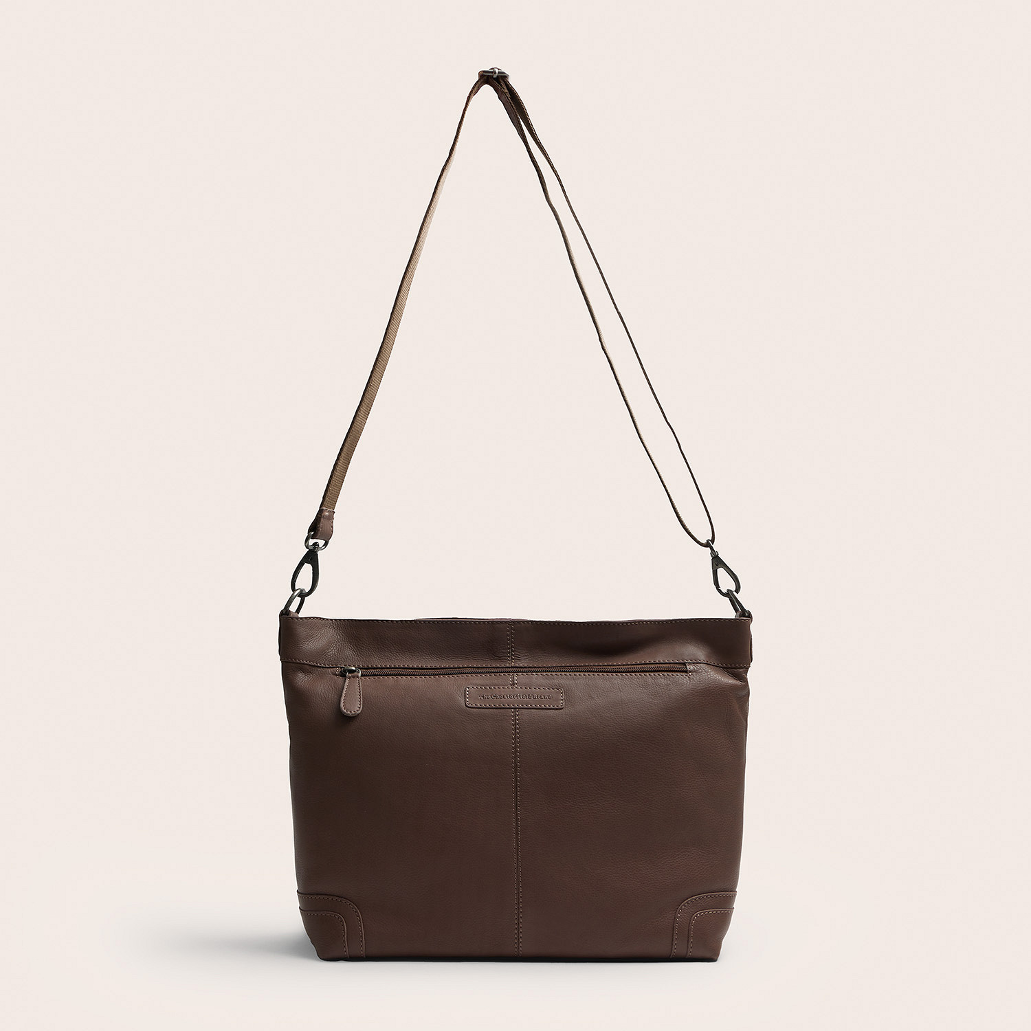 The Chesterfield Brand, Serene Astero, Handväska i läder - Mörk Taupe - Bild 2