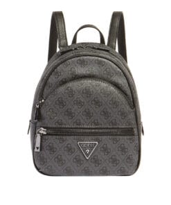 GUESS Manhattan 4G-logotyp Mini-ryggsäck / Svart