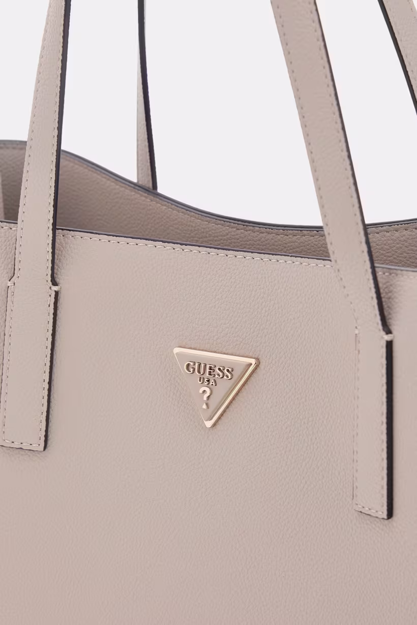 GUESS Meridian-logotypshoppe-light taupe - Bild 2