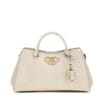 GUESS Salinge Lyxig Satchel Handväska Axelväska-Taupe
