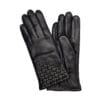 dinaväskor HK Handskkompaniet Damhandskar Lammnappa Metallnitar_70910901-Black