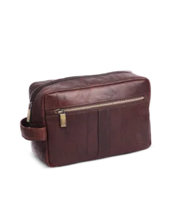 House-of-Nordic Necessär i skinn_3080042-brun (3)