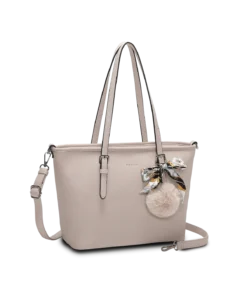 Puccini Handväska i kassemodell-Beige