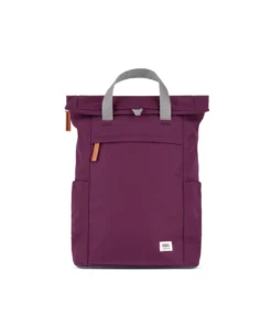 Roka London – Ryggsäck Finchley – Medium i Canvas / Cherry Lacquer