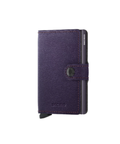 SECRID Miniwallet i skinn - Lila