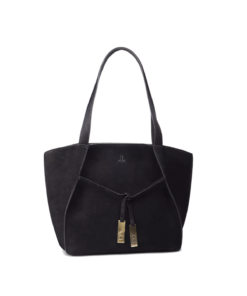 House of Nordic, Chic tote bag i skinn - Svart