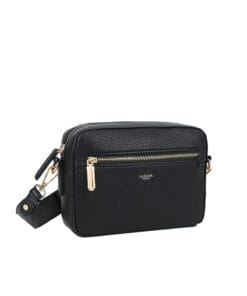 Ulrika Design –axelremväska-Bar Zipper-Svart