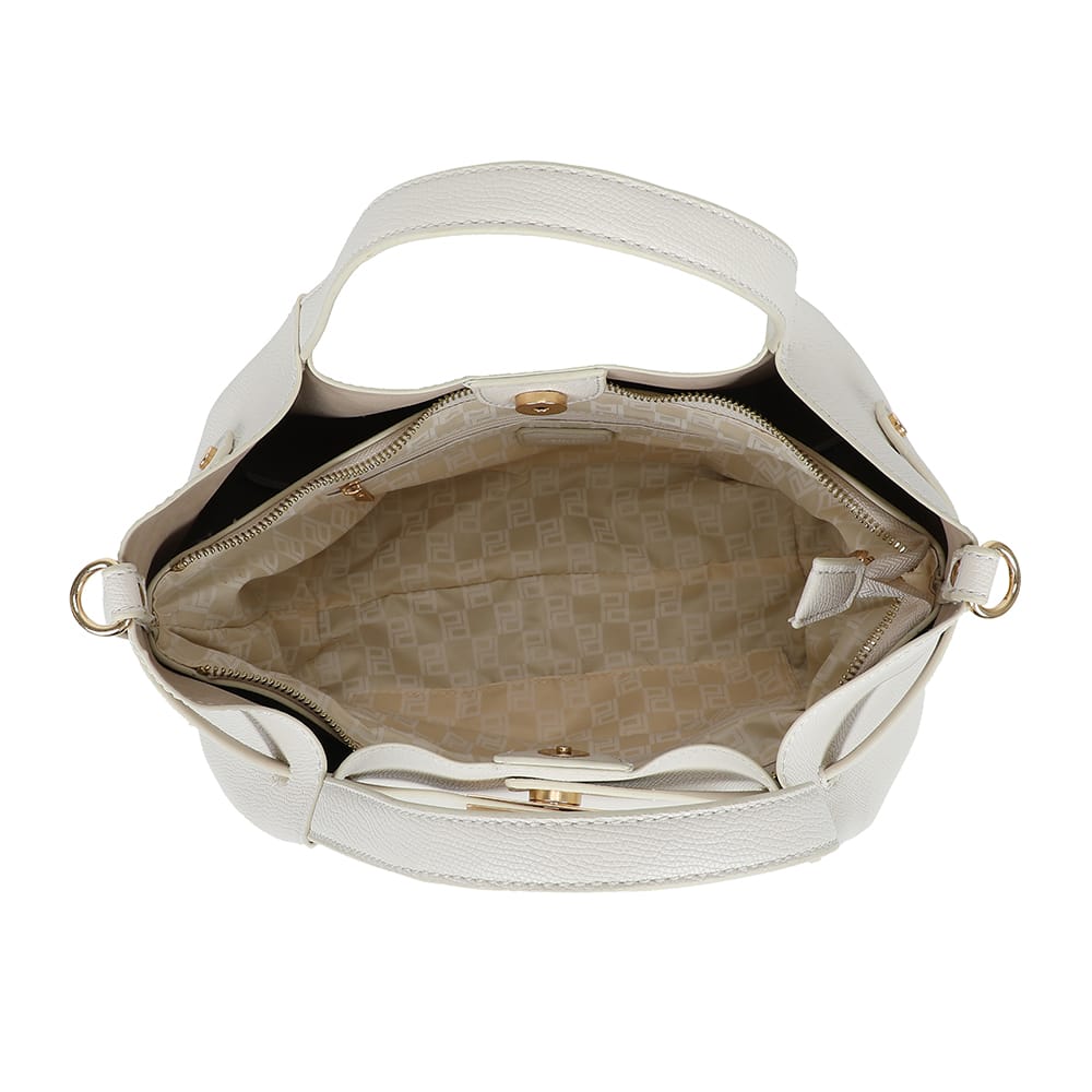 Ulrika Design Handväska med axelrem Belt beige - Bild 3