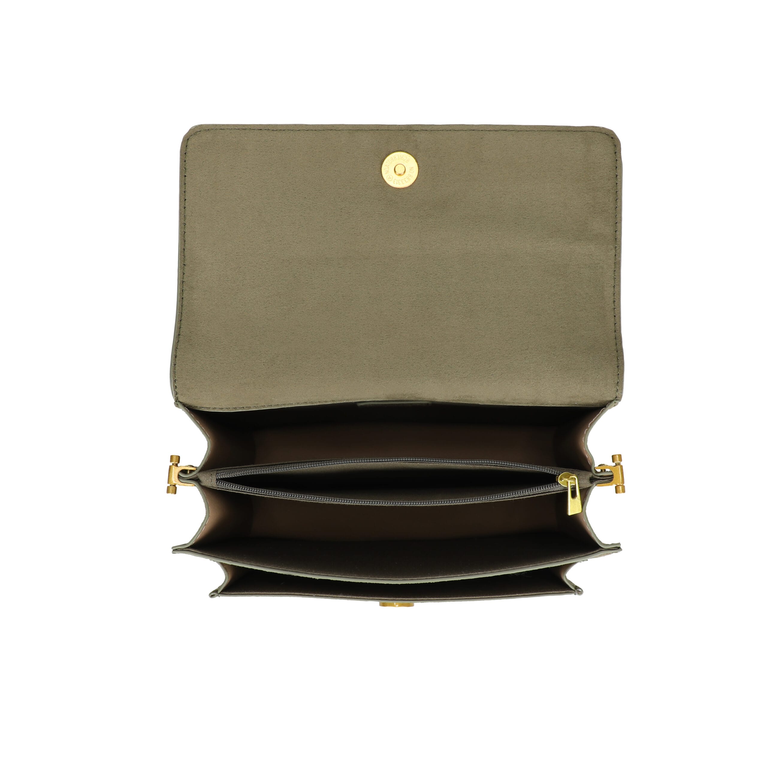 Ulrika Design Boxväska Suede - olive - Bild 4