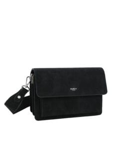 Ulrika Design Boxväska Suede - Svart