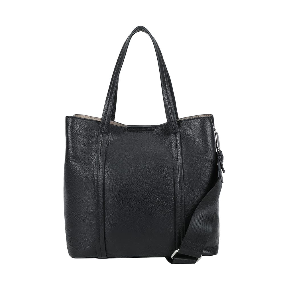 Ulrika Design – POCKE– handväska med axelrem-Svart - Bild 3