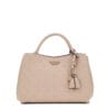 Guess Phoebe handväska med axelrem Girlfriend Satchel - Beige